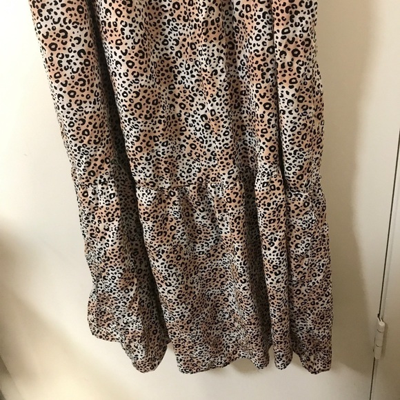 Kensie Women Animal Print Sleeveless Night Dress, Brown and Black Combo size XL - Picture 11 of 13